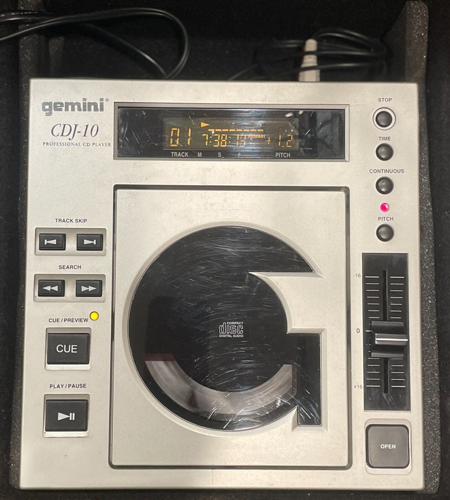 Gemini PMX 40, CDJ 10 x 2, With Hard Case/Tested