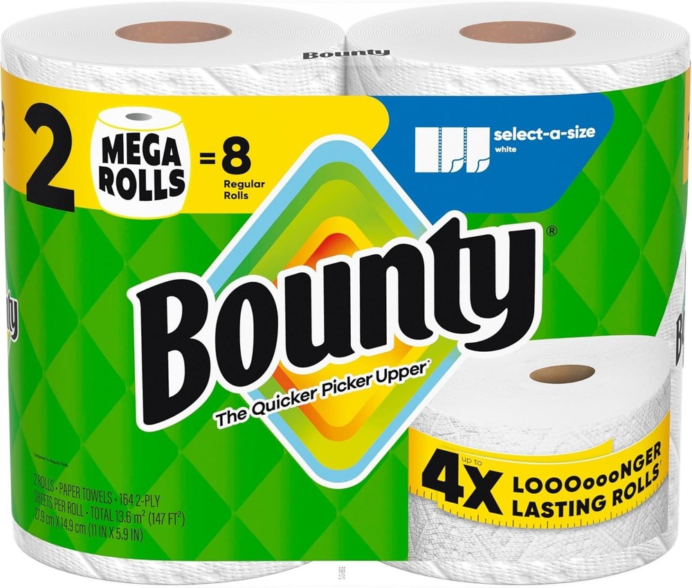 Select-A-Size Paper Towels - White - 2 Mega Rolls