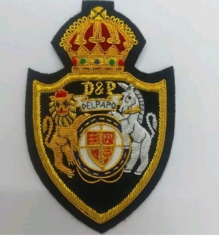 Hand embroidery Badge