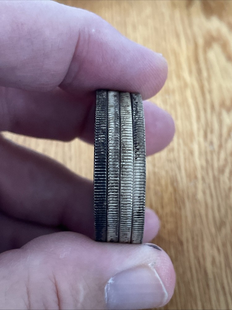 4x Silver Eisenhower Dollars 40% Silver For Under Scrap
