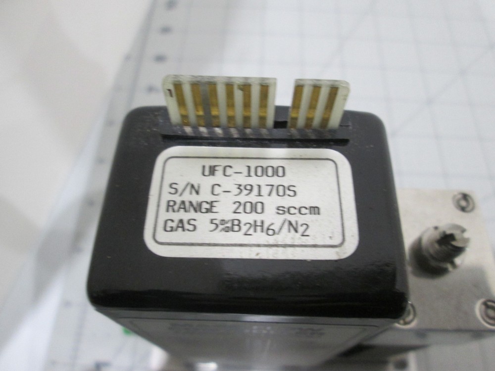 Unit, UFC-1000, Mass Flow Controller, 5%B2H6/N2, 200 SCCM, Used