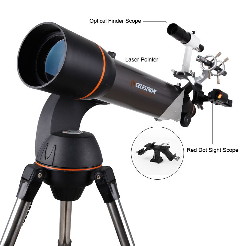 Three Star Finder Scope Mounting Bracket Holder For Telescope