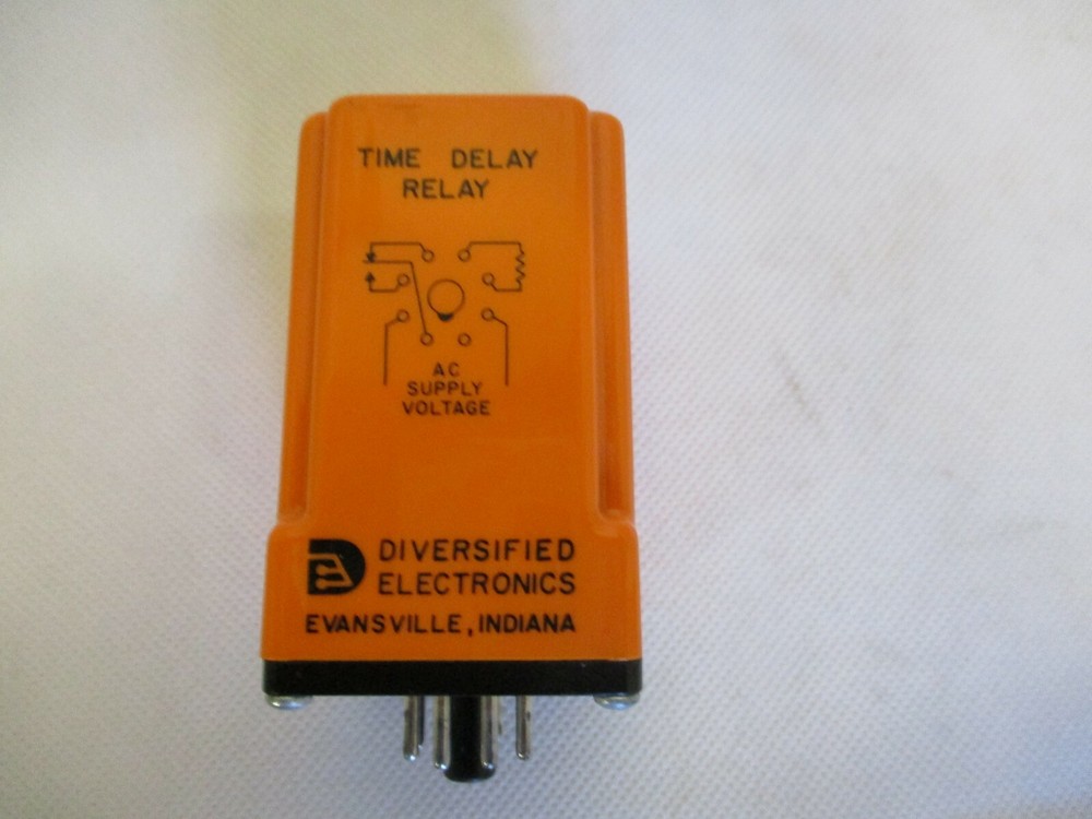 DIVERSIFIELD TDF-0110 TIME DELAY RELAY ADJUSTABLE