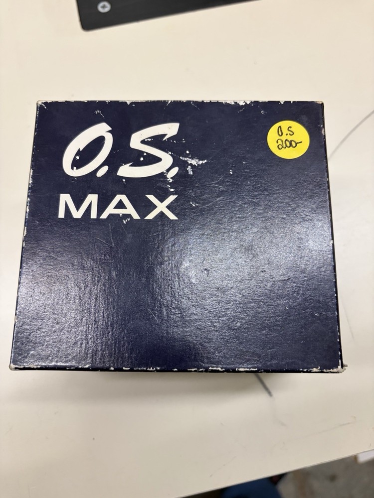 OS MAX 40F SR RC Engine with Box, Muffler & Instructions