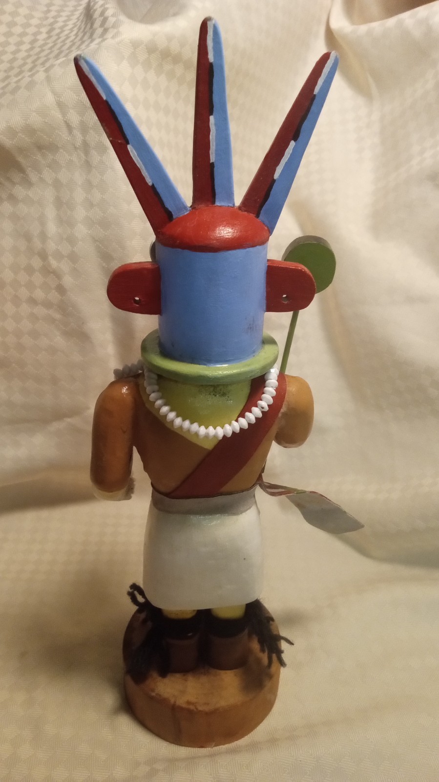 SIGNED Elna F. Wilson Kachina Doll - AUTHENTIC Native American Pueblo Art - 1994