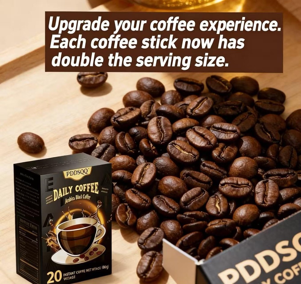 100% Arabica Instant Coffee Packet Medium Roast – Single-Serve Packets 120 Count