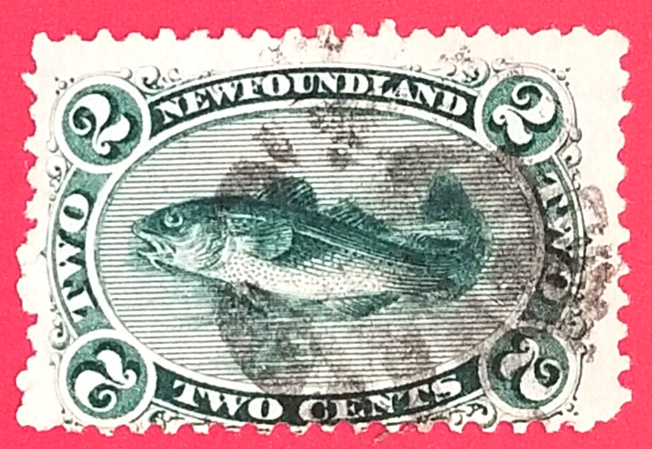 Canada Newfoundland #24 Codfish Used