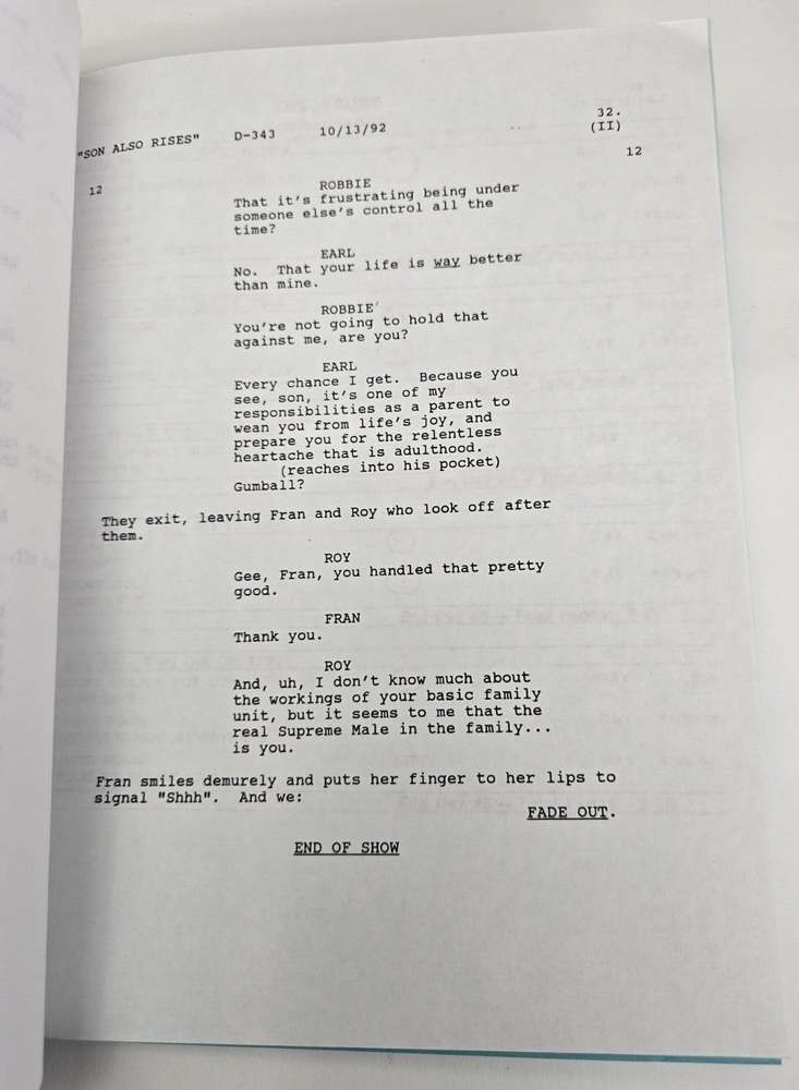 DINOSAURS / Dave Caplan 1992 TV Script, Jim Henson "The Son Also Rises"