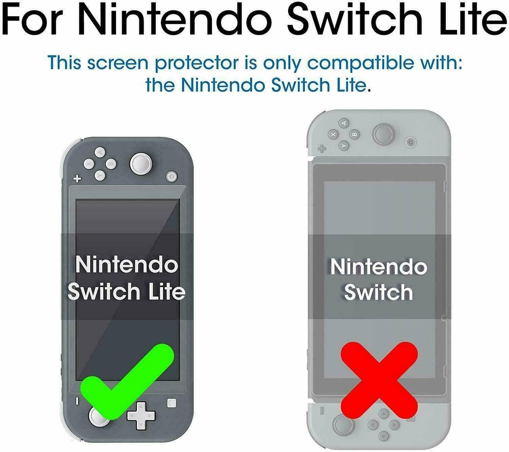 [3-Pack] Tempered Glass Screen Protector for Nintendo Switch Lite Gaming System