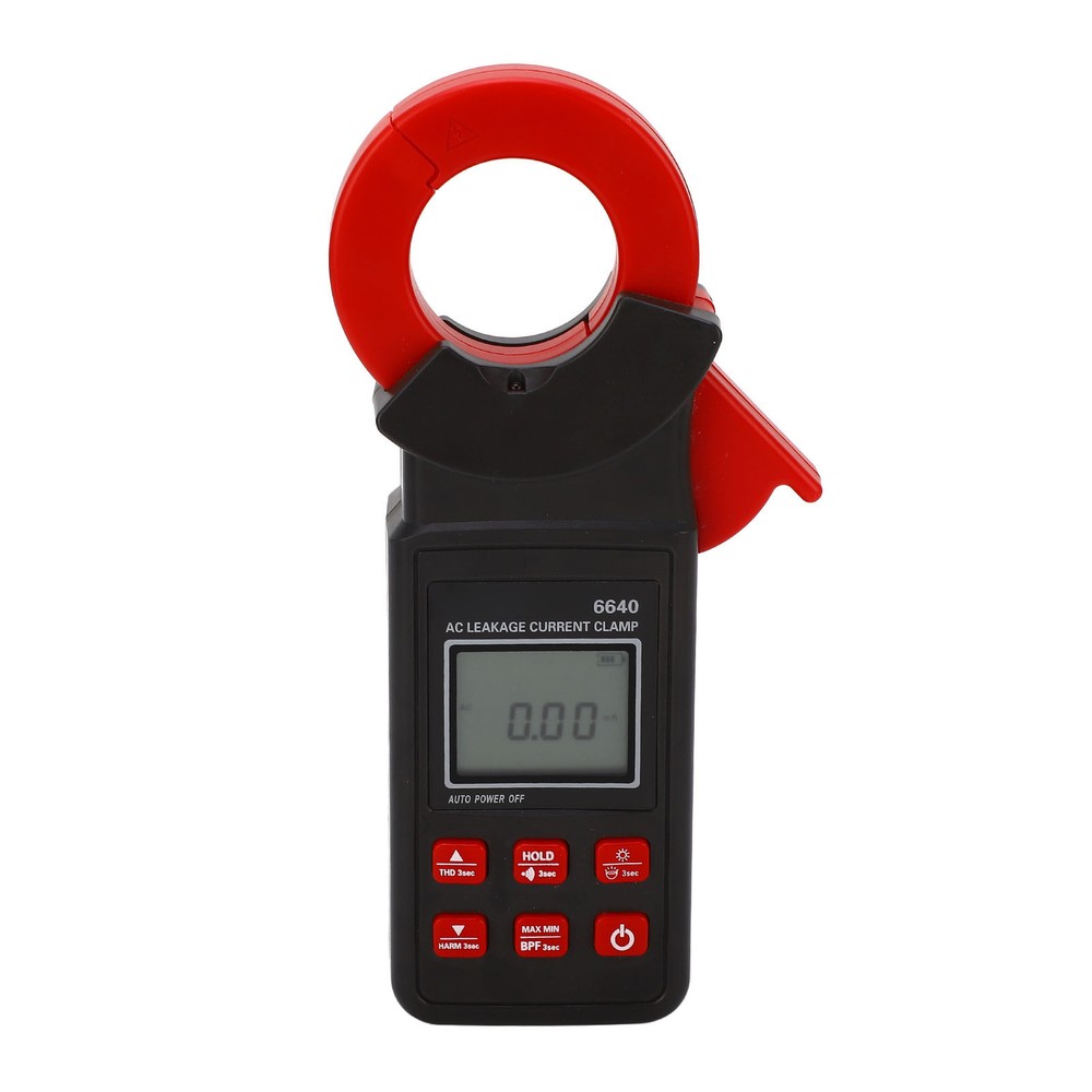 Clamp Current Meter Multifunction High Accuracy AC Leakage Current Clamp Tester