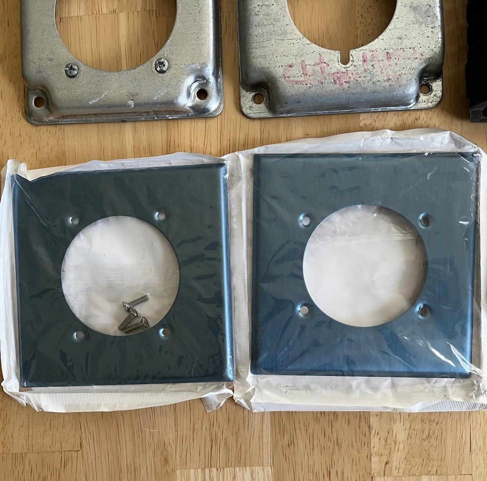 Misc Electrical Metal Face Plates, Connectors and Solid State Relays