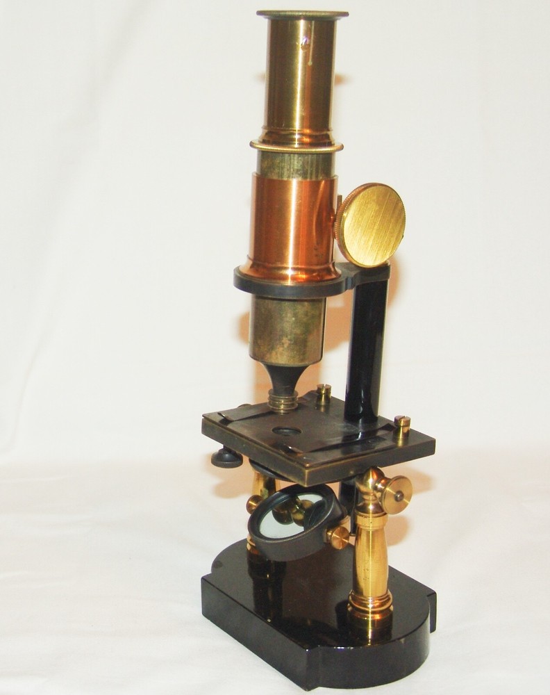 rare antique brass Microscope