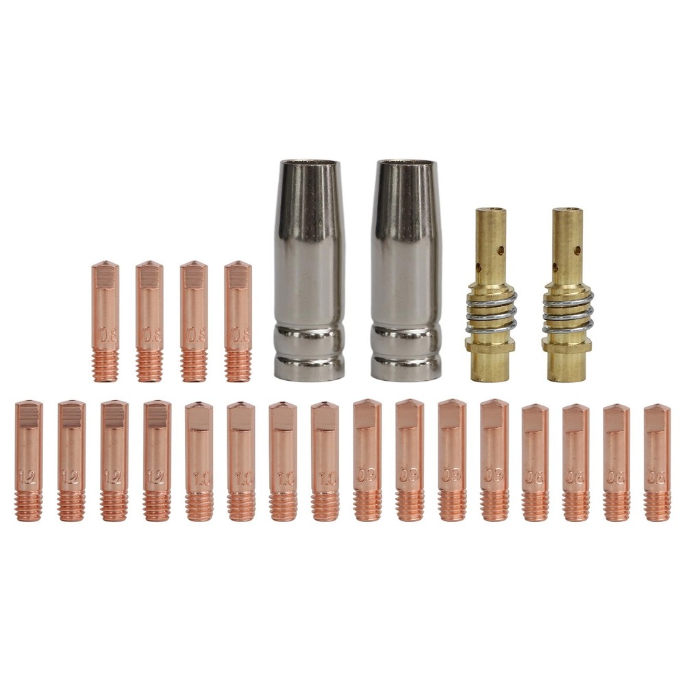 Complete For Welding Accessory Kit 24PCS for Handheld For 15AK Torches