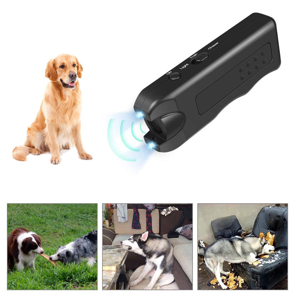 Pet Dog Bark Deterrent Device Training Repeller Barking Stopper Effective Safe