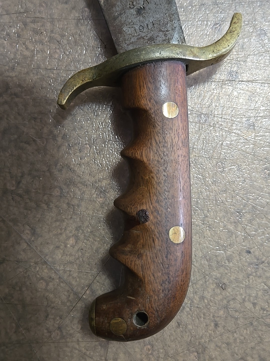 Springfield Armory SA 1911 Medical Corps Bolo Knife With Sheath Scabbard I7073