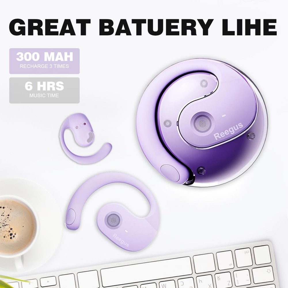 Wireless Earbuds Open Ear Buds Ows Bluetooth Headphones Outside Ear Wireless ...