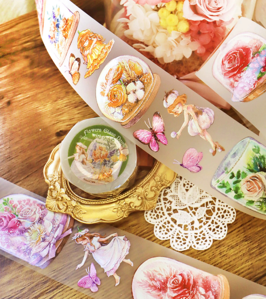 Fairy Bottles Seasons Matte PET Tape SAMPLE LOOP