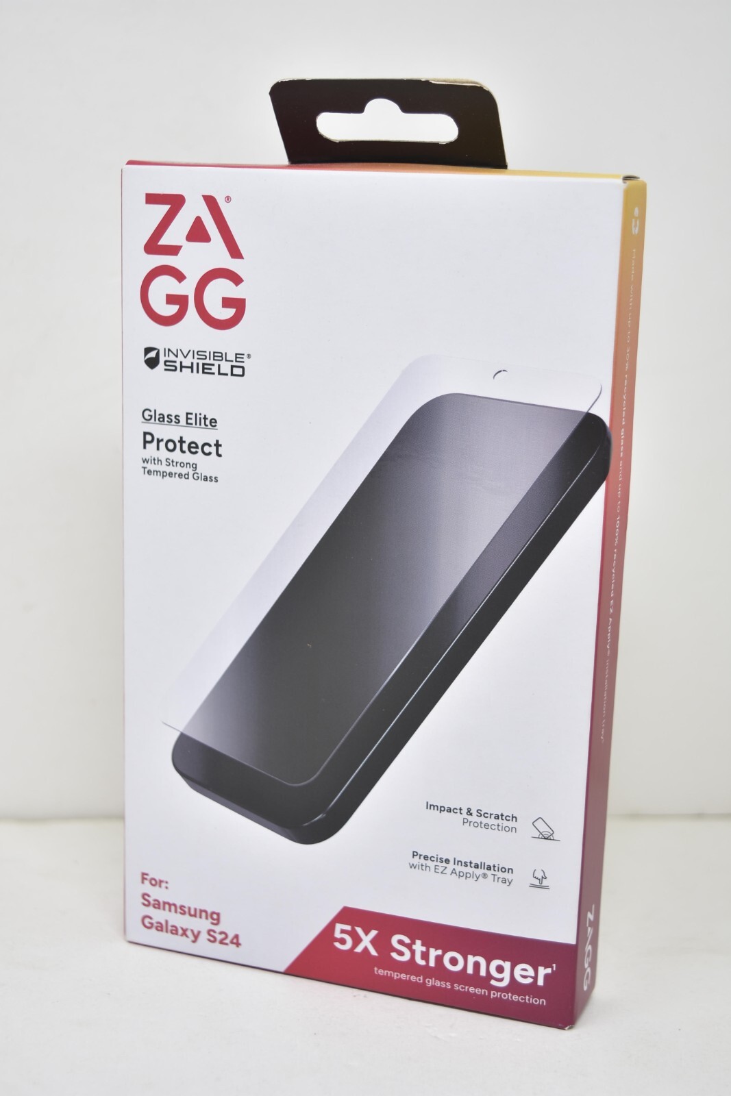 ZAGG Glass Elite Screen Protector for Samsung Galaxy S24, S24+, S24 Ultra - NEW