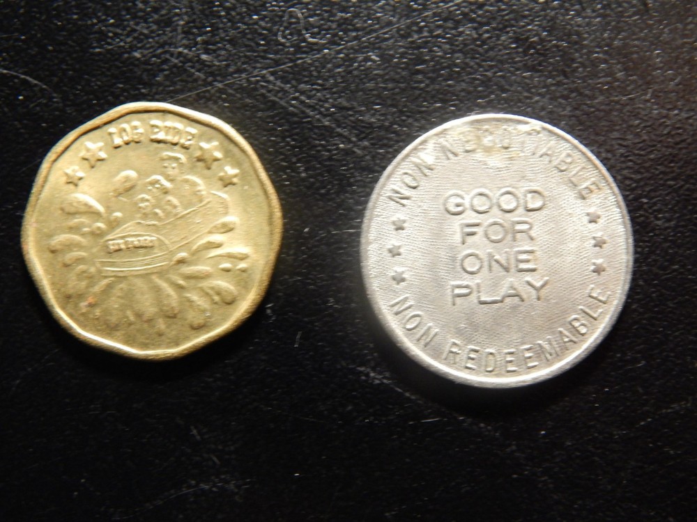 TWO ENTERTAINMENT TOKENS! ZZ810XDX