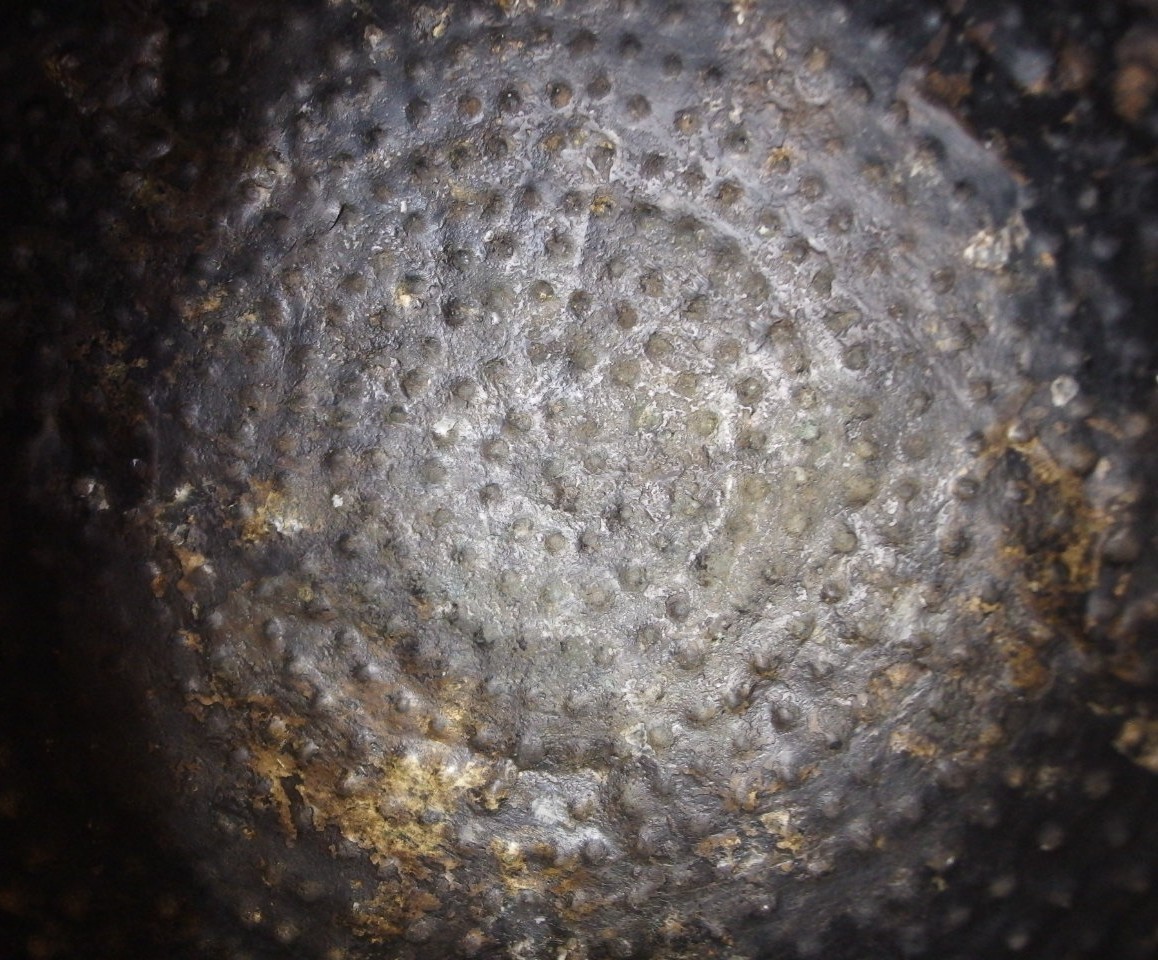 or25132 ANTIQUE JAPANESE BUDDHIST SINGING BOWL 20.3cm / 8inch Width ARARE Type