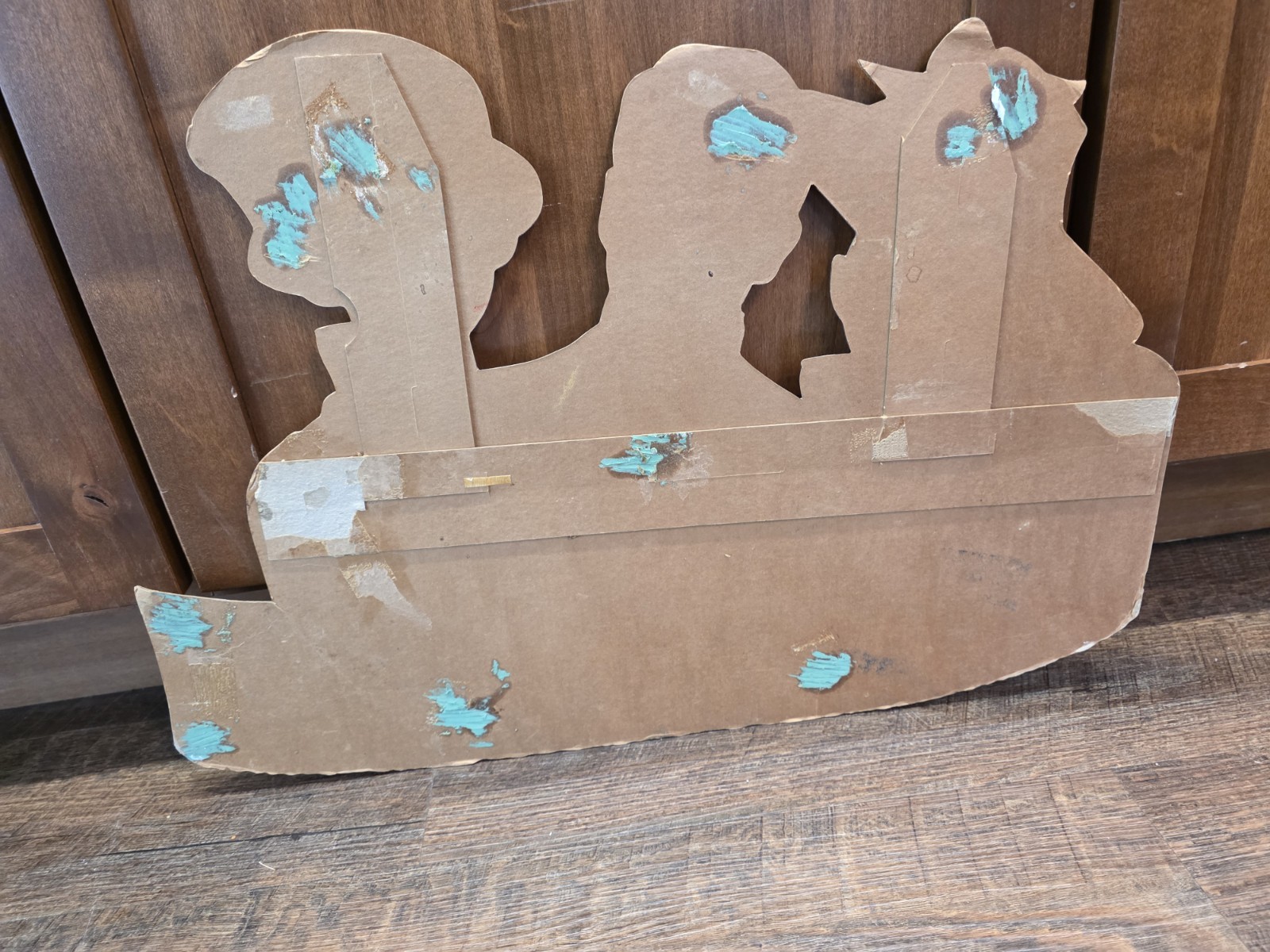 RARE Vintage 1920s Style Coca-Cola Cardboard Die-Cut Sign -24" Store Display Gas