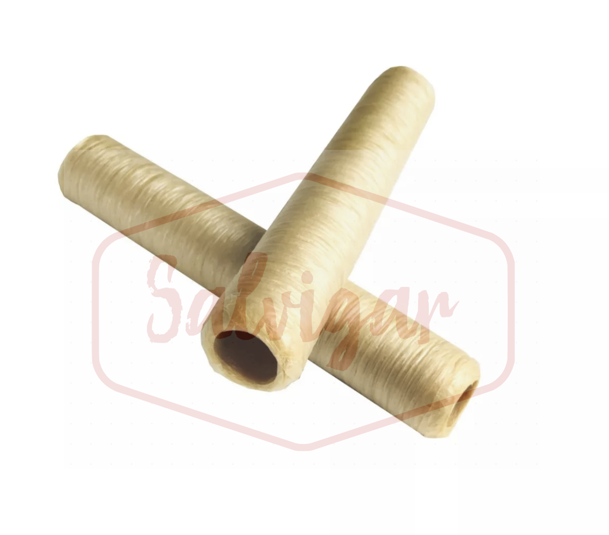 Collagen Casings Dry 33mm / 50ft for stuffing 41.25 Lb 180 sausages 2 sticks