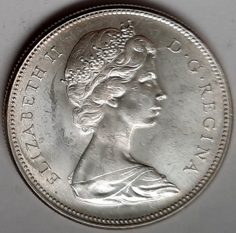 1967 Canada Silver Dollar-Brilliant Uncirculated