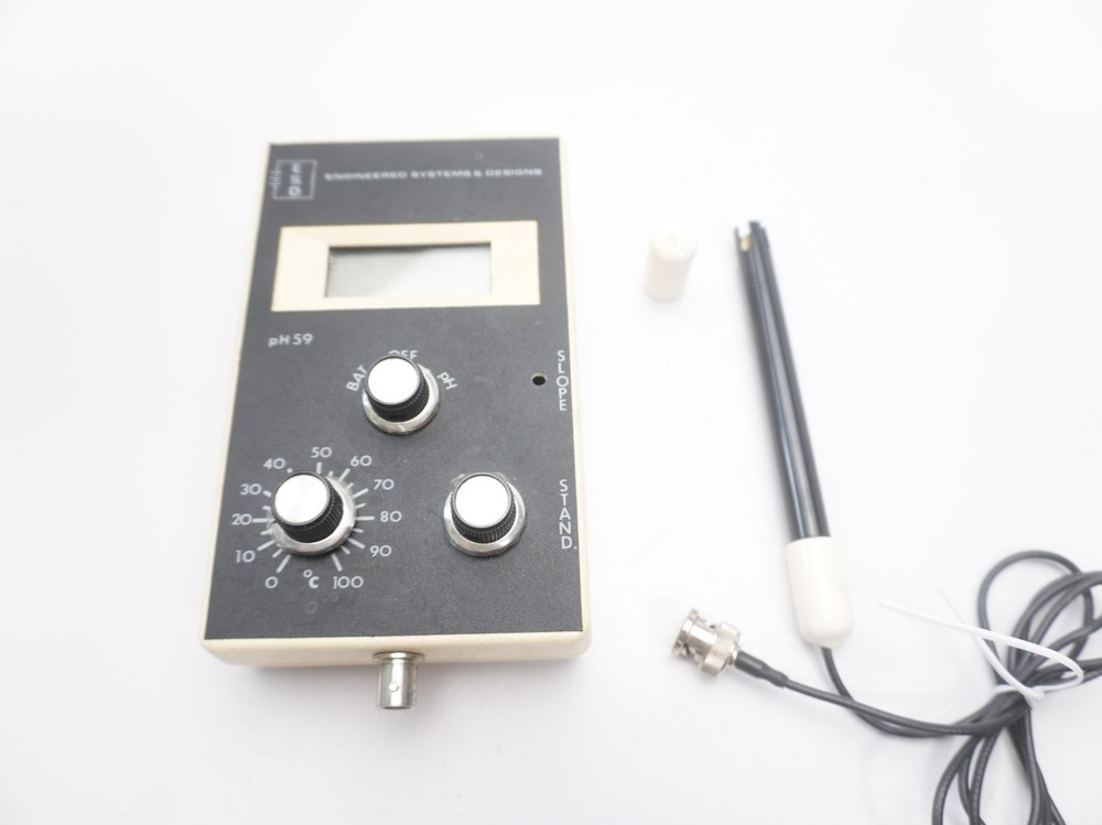 ESD Digital professional PH Meter Model 59 Engineered Systems & Design USA