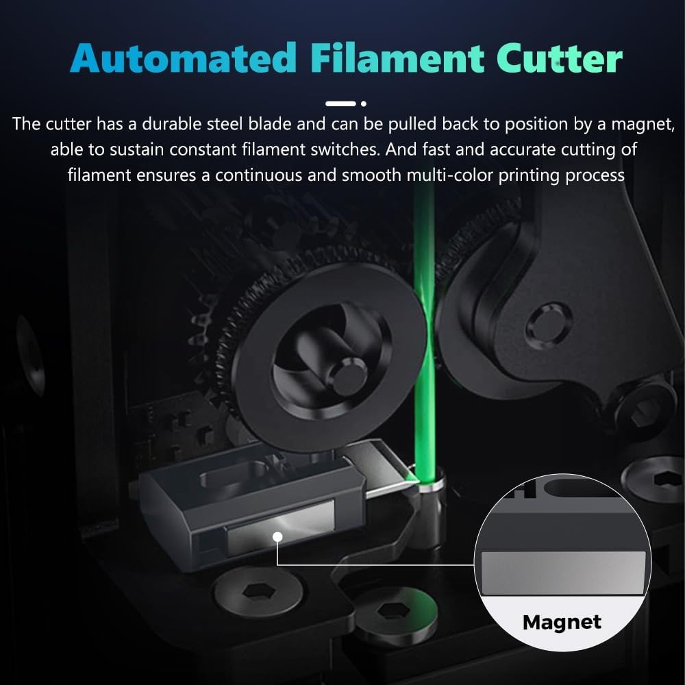 Creality K2 Plus/K2/K2 Pro Filament Cutter Module Replacement Fast Cut Off 10PCS