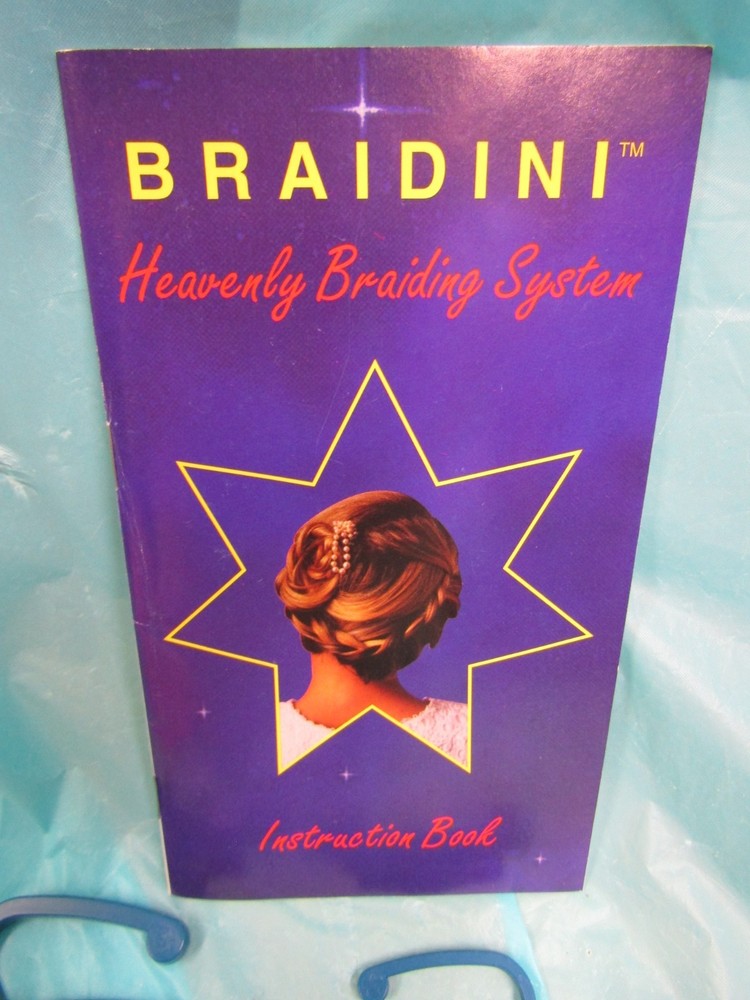 Braidini- Braiding Instruction Manual, DVD, Tools
