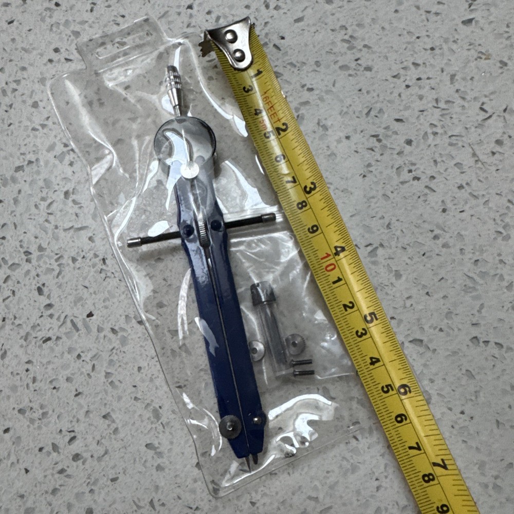 Compass & Case Technical metal blue