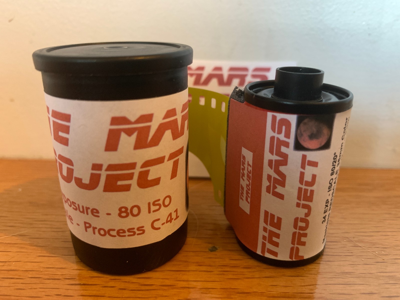 THE MARS PROJECT - BRAND NEW 35mm Color Negative Film 80 ISO - Experimental Fun