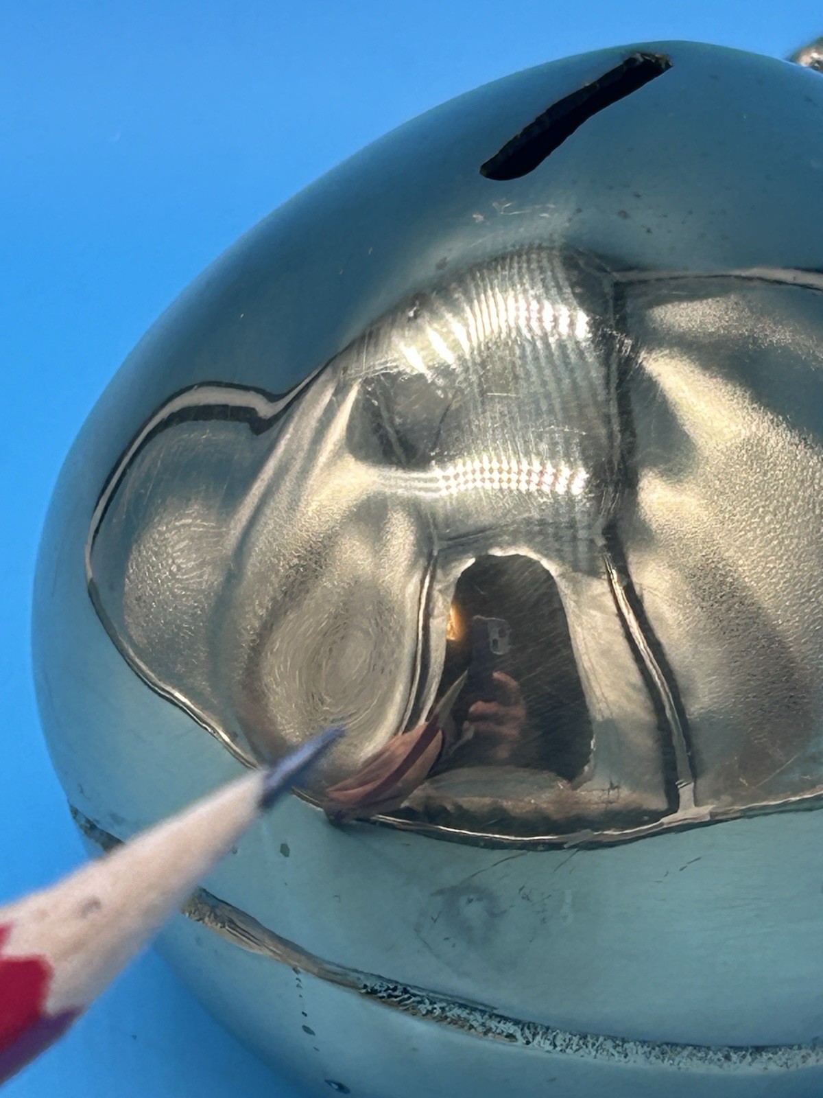 BRASS- Made in Korea Whale Bank, screw on base plate: screws are removable