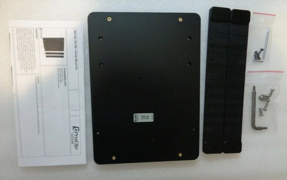 Zebra ZD420 / ZD620 Label Printer Mount Kit, NEW