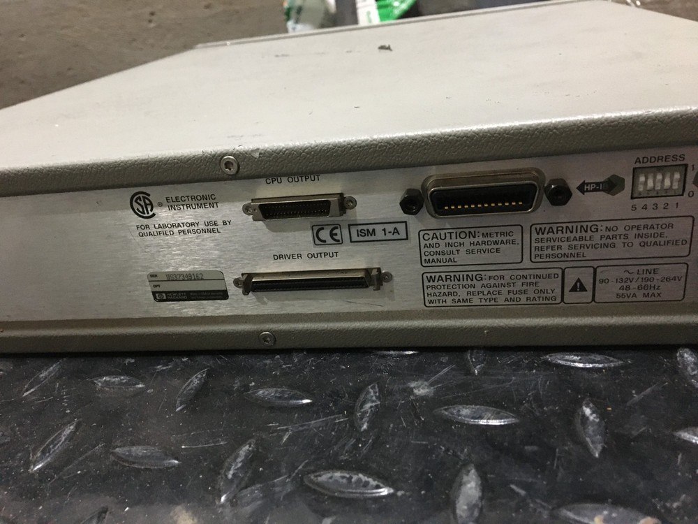Agilent 87130A Attenuator Switch Driver GPIB-Compatible *UNTESTED*