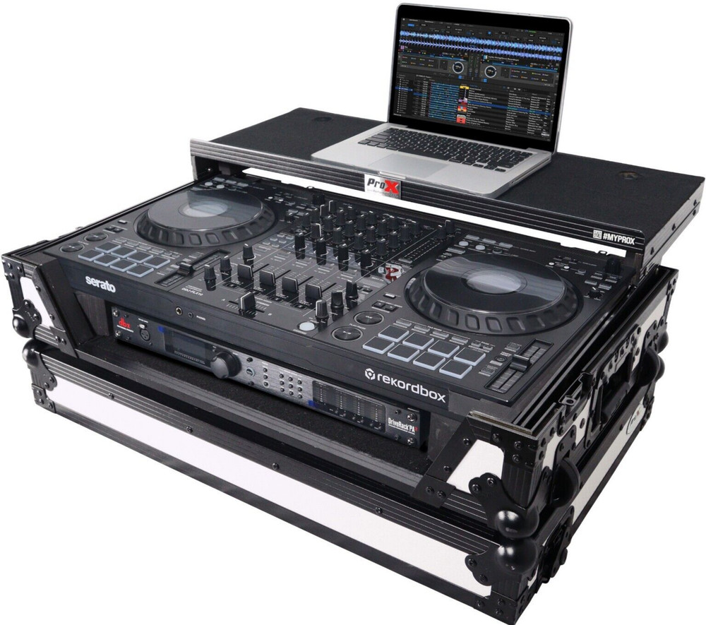 DDJ-GRV6 Controller bundle w/ Flight Style Road Case, Speaker,Cable,Tripod Stand