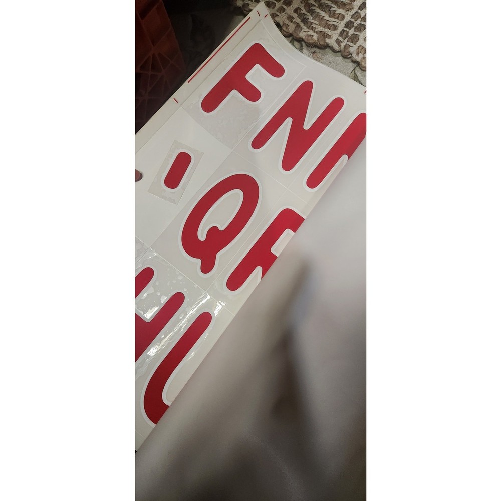 Window Letters Signage