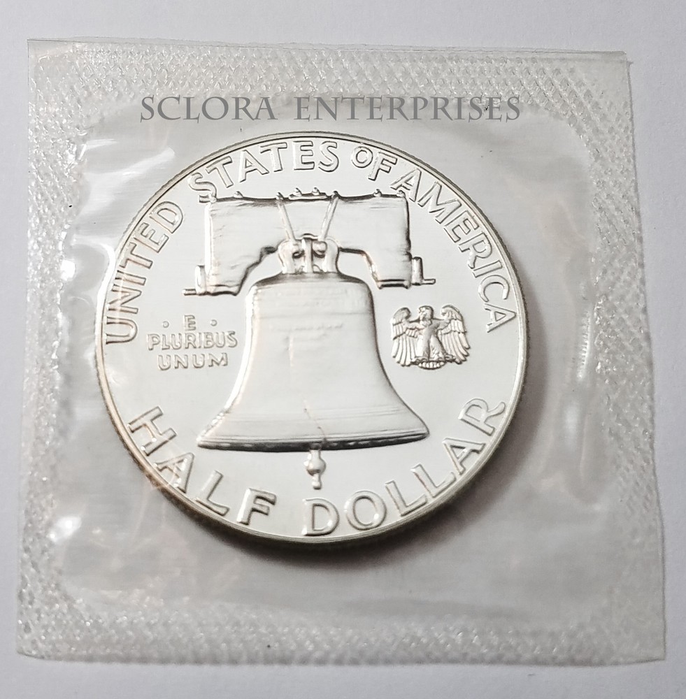 1961 P BEN FRANKLIN HALF DOLLAR *UNCIRCULATED 90% SILVER PROOF*