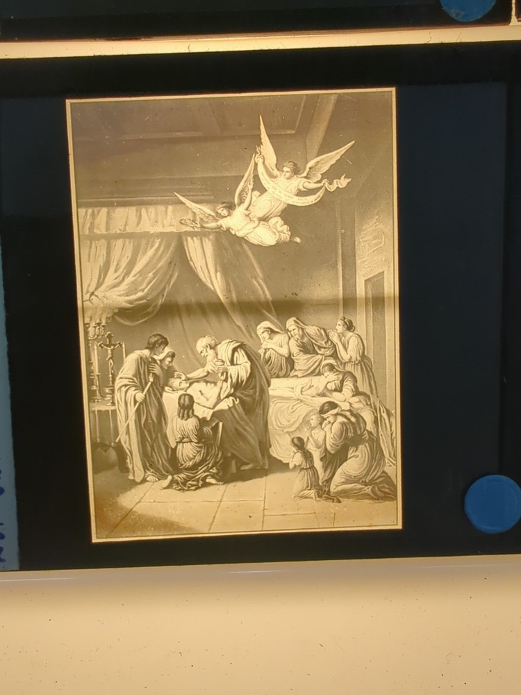 Six Lantern Slides Religious