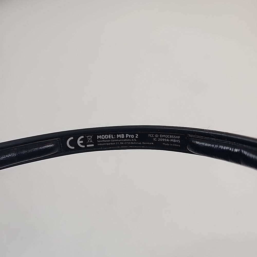 Untested 🔥 Sennheiser MB Pro 2 Bluetooth Stereo Binaural Headset Only