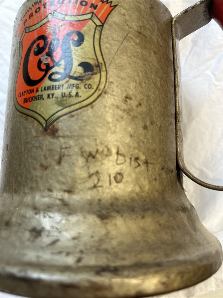 Clayton & Lambert Antique Torch