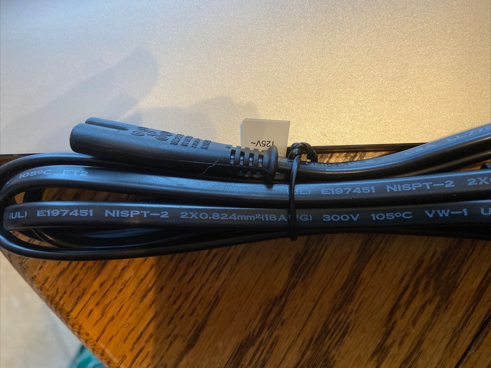 7A 125V CPAP MACHINE POWER CORD