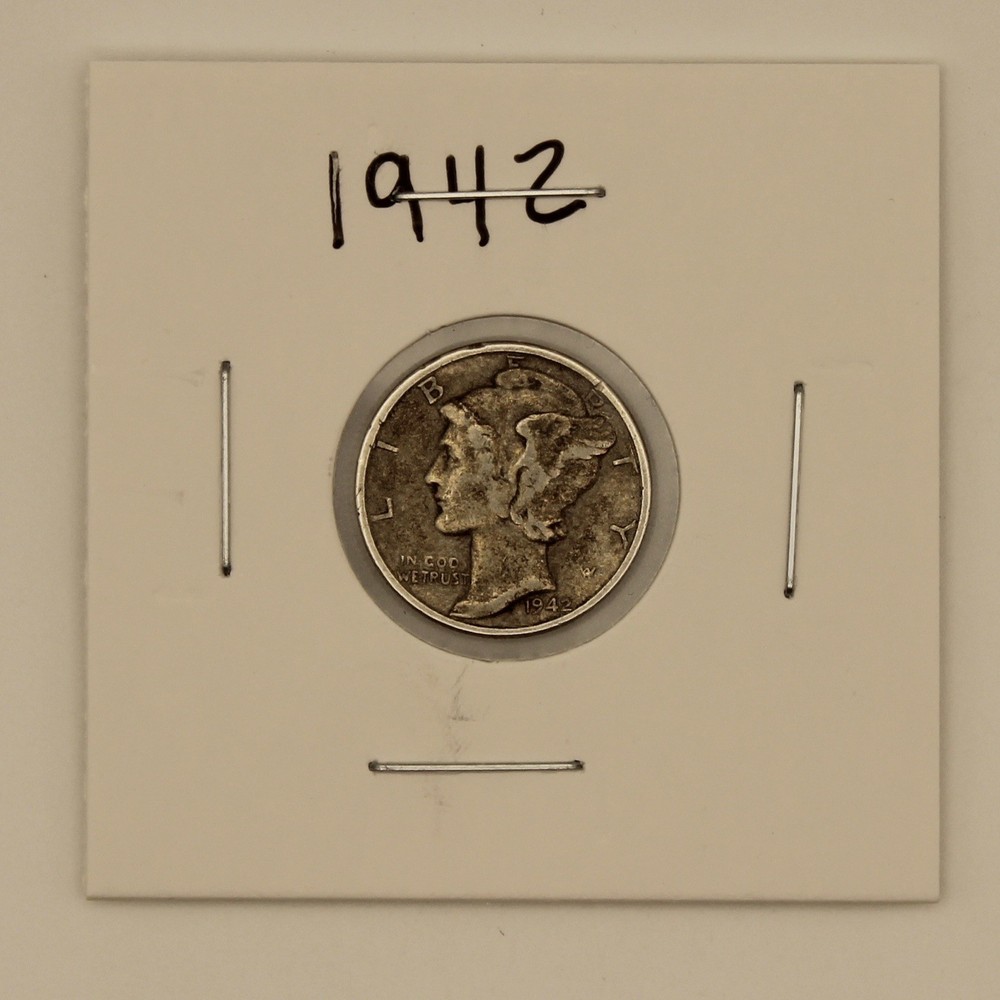 1942 Mercury Dime