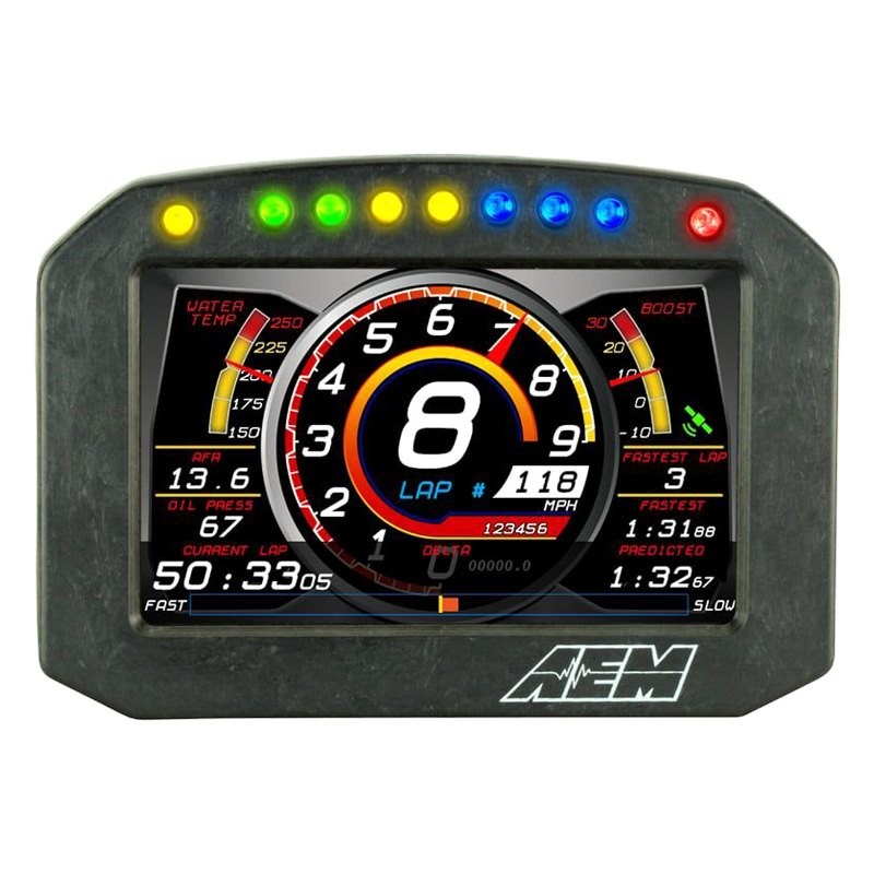 AEM Performance Electronics CD-5 Flat Panel Dash Monitor w Data Logging