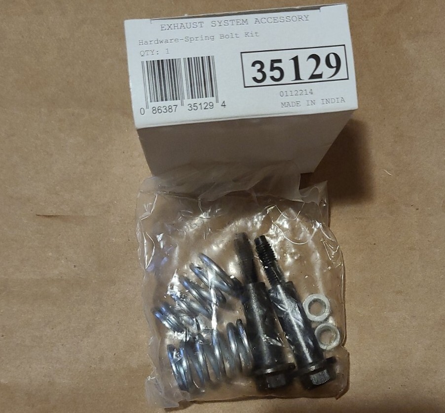 Exhaust Bolt and Spring Walker 35129