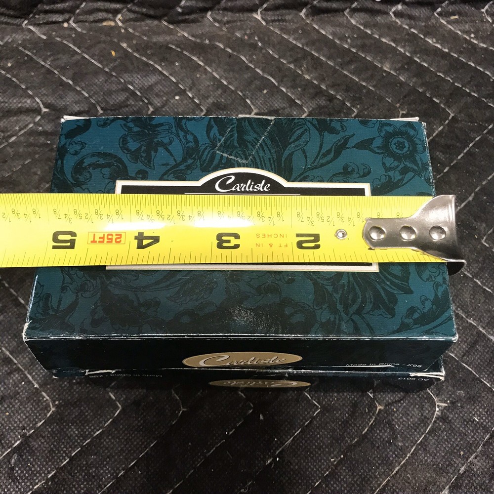 Vintage Art Deco Silver Plate Carlisle Napkin holder Shell Shape 5"Long,2.5"Tall