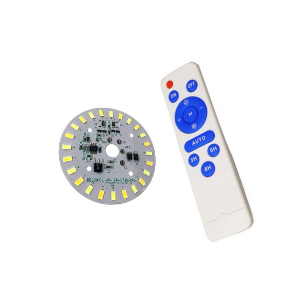 Remote Control Solar Panel Light for For ceiling with Switchable Lighting Modes