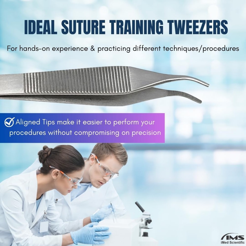 Adson Forceps Tissue 1×2 Tissue Forceps, Adson Dressing Forceps-CRV