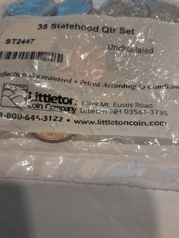 35 Statehood Qtr Set