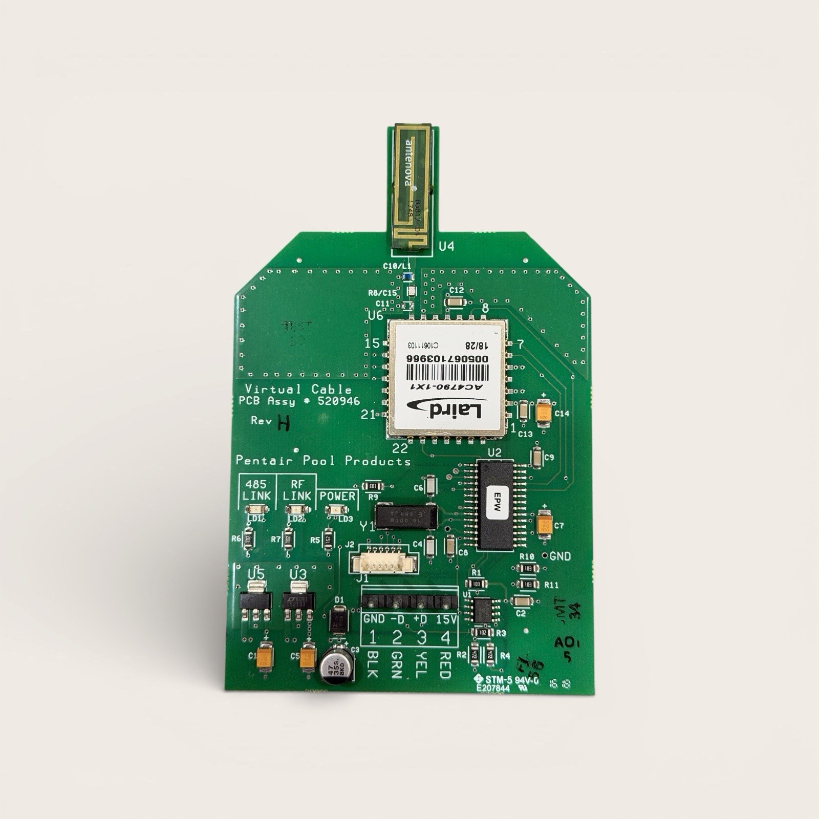 Pentair 520949 520946 VER 2040 2030 Antenna Board Transceiver Virtual Cable